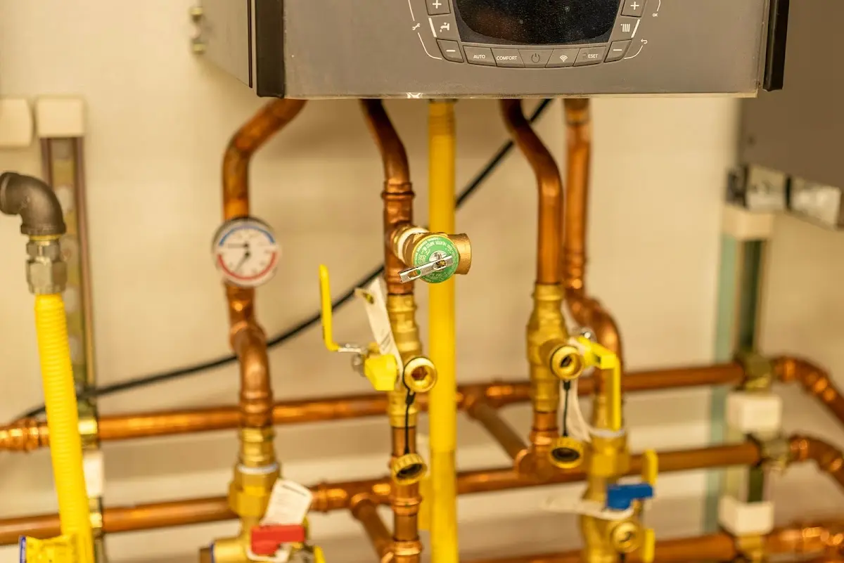 Licensed technician providing Water Heater Installation for a homeowner in Holdenville